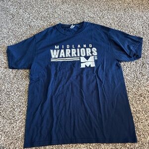 Port and Company Blue Short Sleeve Tee